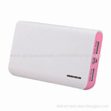 Portable Dual-USB Port Power Banks, Built-in 18650 Battery, Long Cycle Life